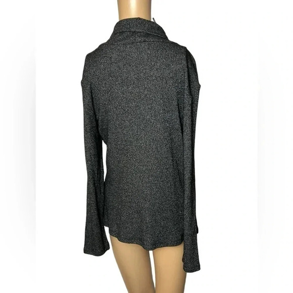 NWT 🇨🇦 Soft Works Petites , made in Canada.  Knit grey soft turtleneck . - Picture 7 of 12